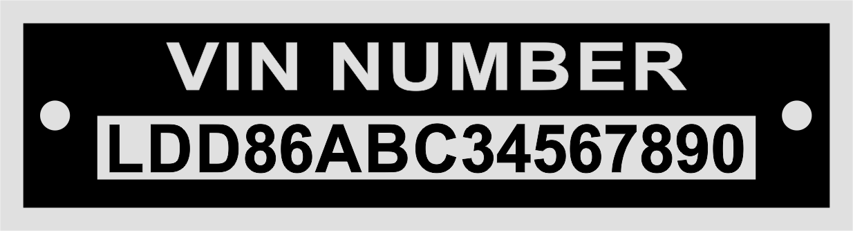 Vin plate 2024